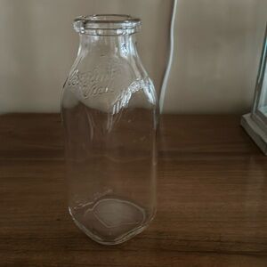 Vintage milk bottle